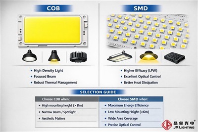 COB (Chip-On-Board) Vs. SMD (Surface-Mounted Device) LED Chips For Industrial...