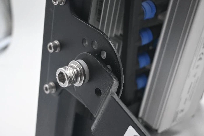 outdoor flood light with adjustable indexing pins outdoor flood light with adjustable indexing pins