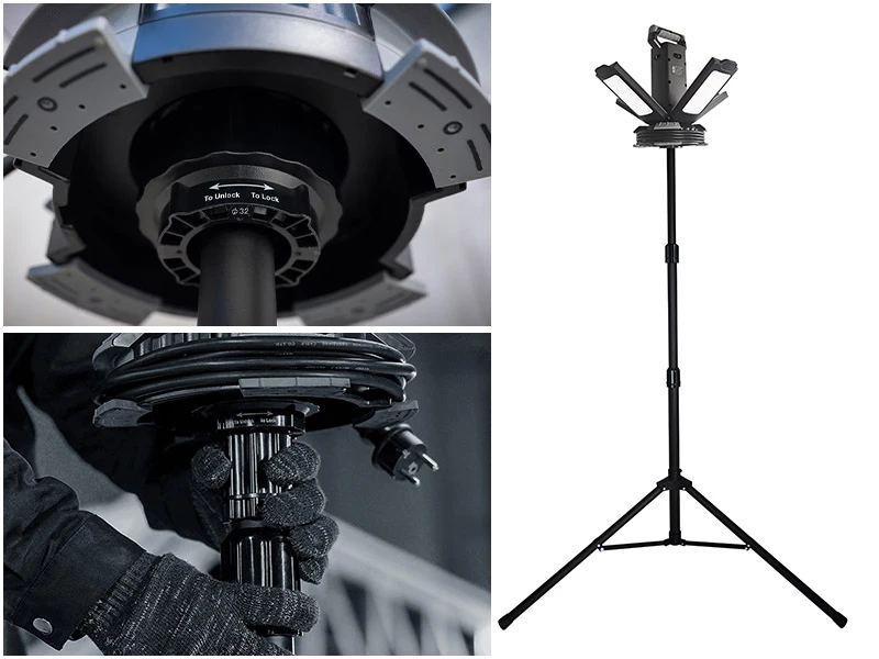 JR205 Versatile Multi-Scene Mounting and Tripod Stand Compatibility JR205 Versatile Multi-Scene Mounting and Tripod Stand Compatibility